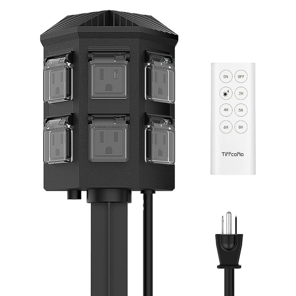 Outdoor Power Strip with Remote Control